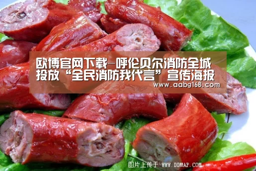 欧博官网下载-呼伦贝尔消防全城投放“全民消防我代言”宣传海报(图2) 欧博服务